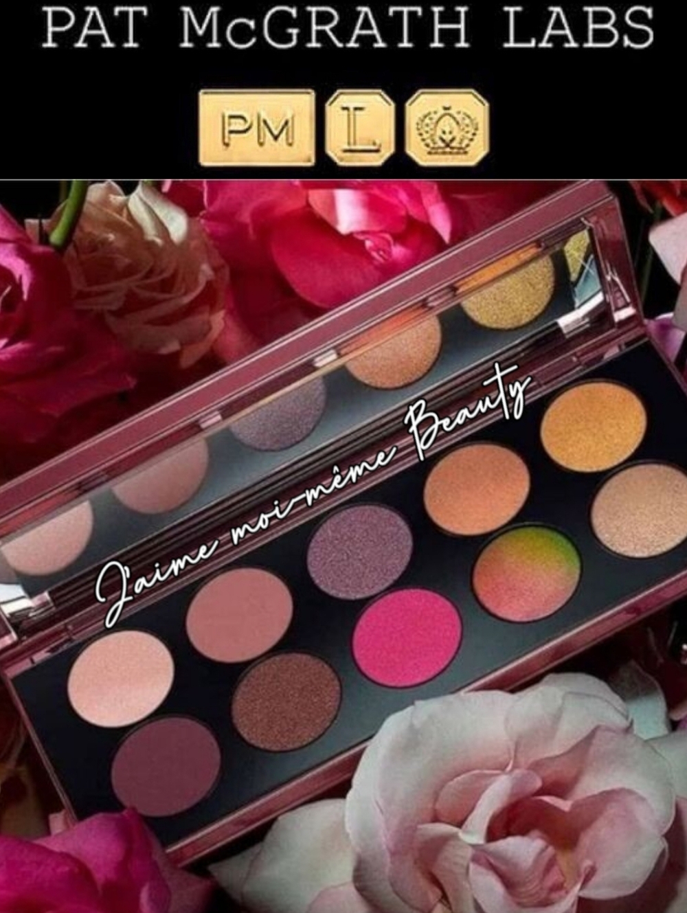 PAT Mcgrath Mothership Divine Rose II Eyeshadow Palette Multichrome Shimmers